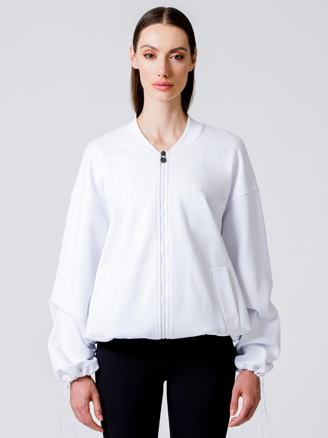 VELOCITY COTTON JACKET, WHITE