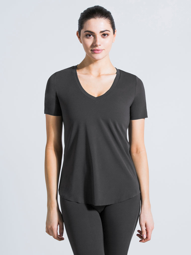 RELAXED NUDE TEE, LIMESTONE