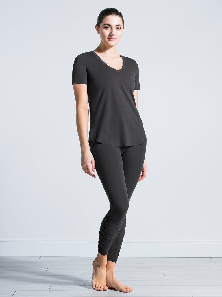 RELAXED NUDE TEE, LIMESTONE