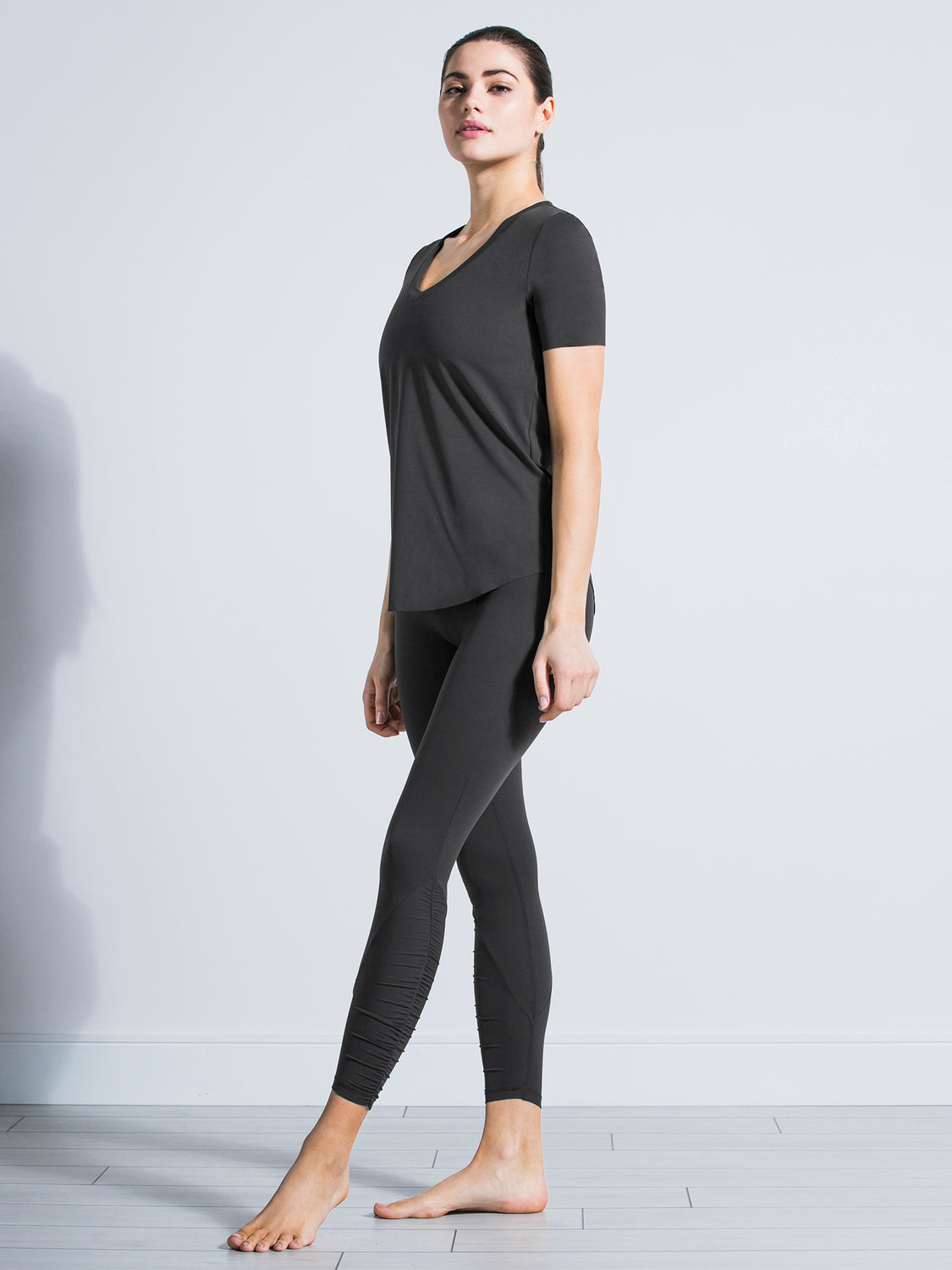 RELAXED NUDE TEE, LIMESTONE