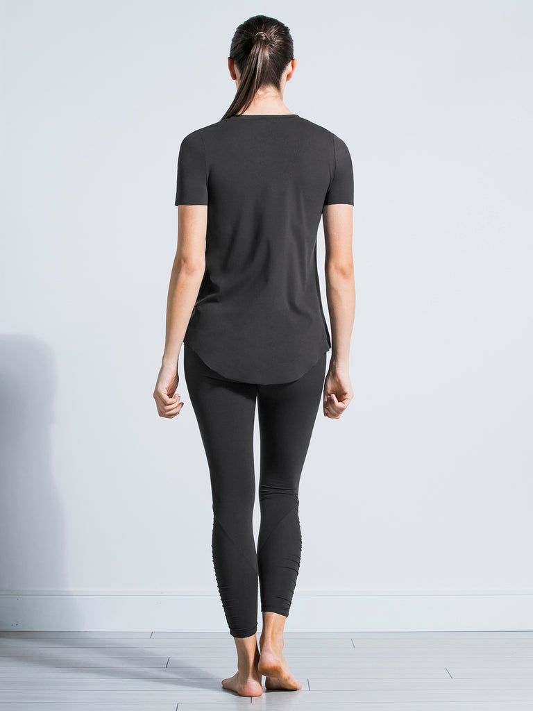 RELAXED NUDE TEE, LIMESTONE