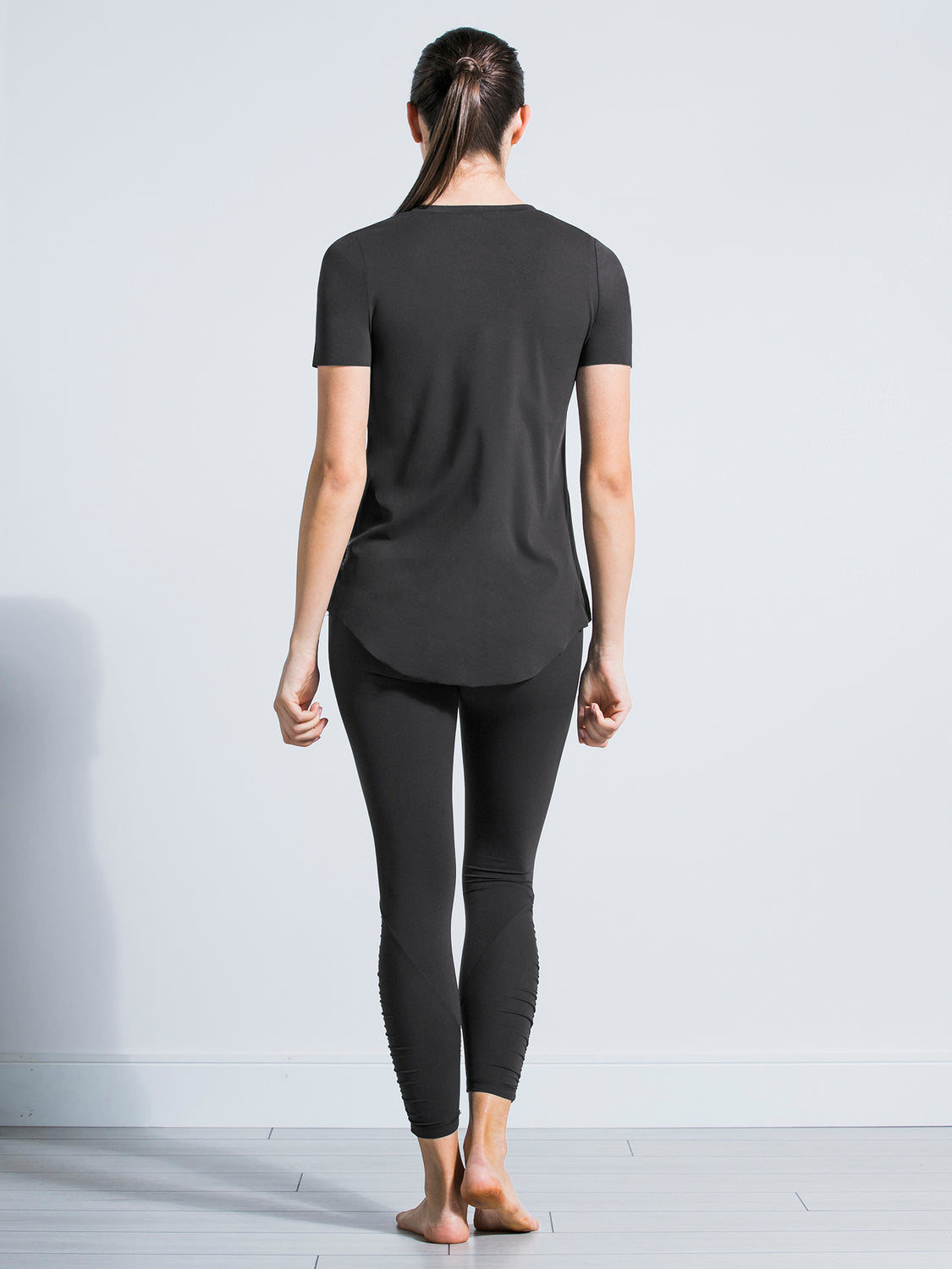 RELAXED NUDE TEE, LIMESTONE