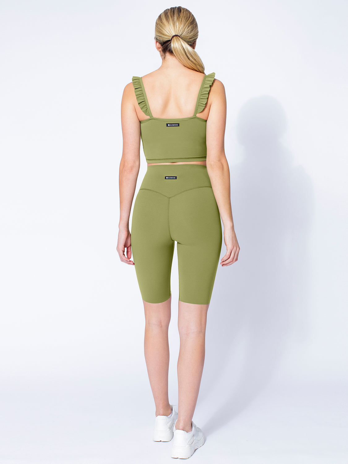 RUFFLED SIMPLICITY TANK, MUSTARD