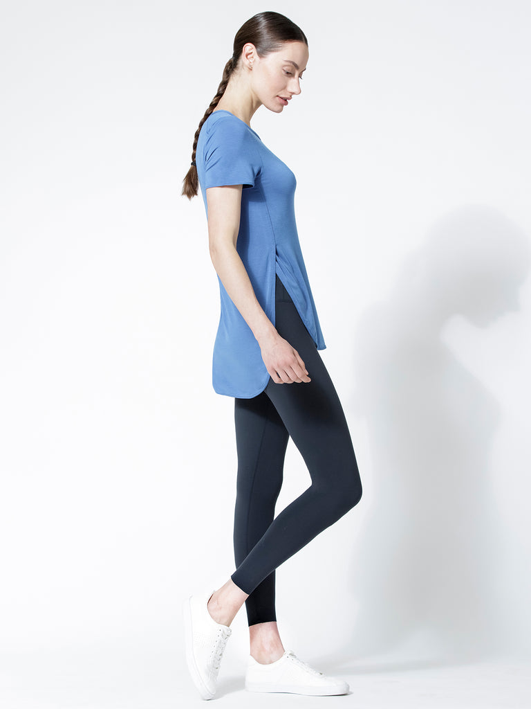 HI LO SPLIT SIDE TEE, GLORY
