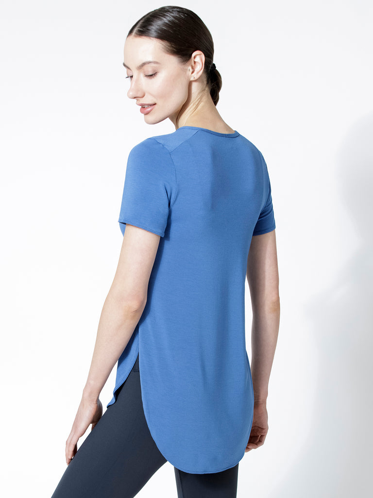 HI LO SPLIT SIDE TEE, GLORY
