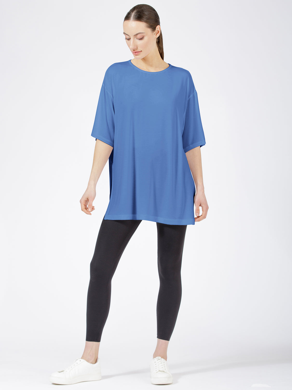 HIGH SPLIT OVERSIZE TEE, GLORY