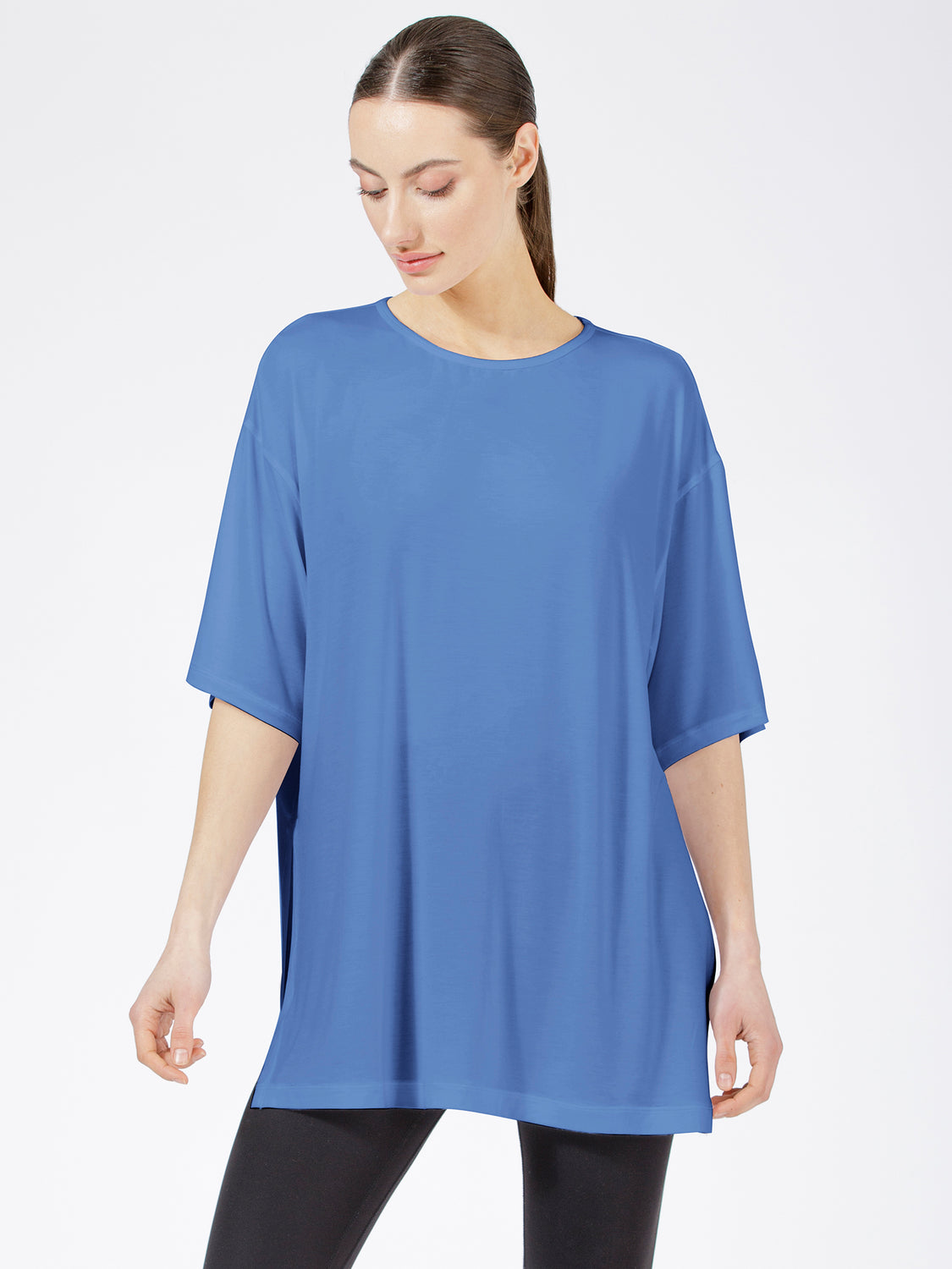 HIGH SPLIT OVERSIZE TEE, GLORY
