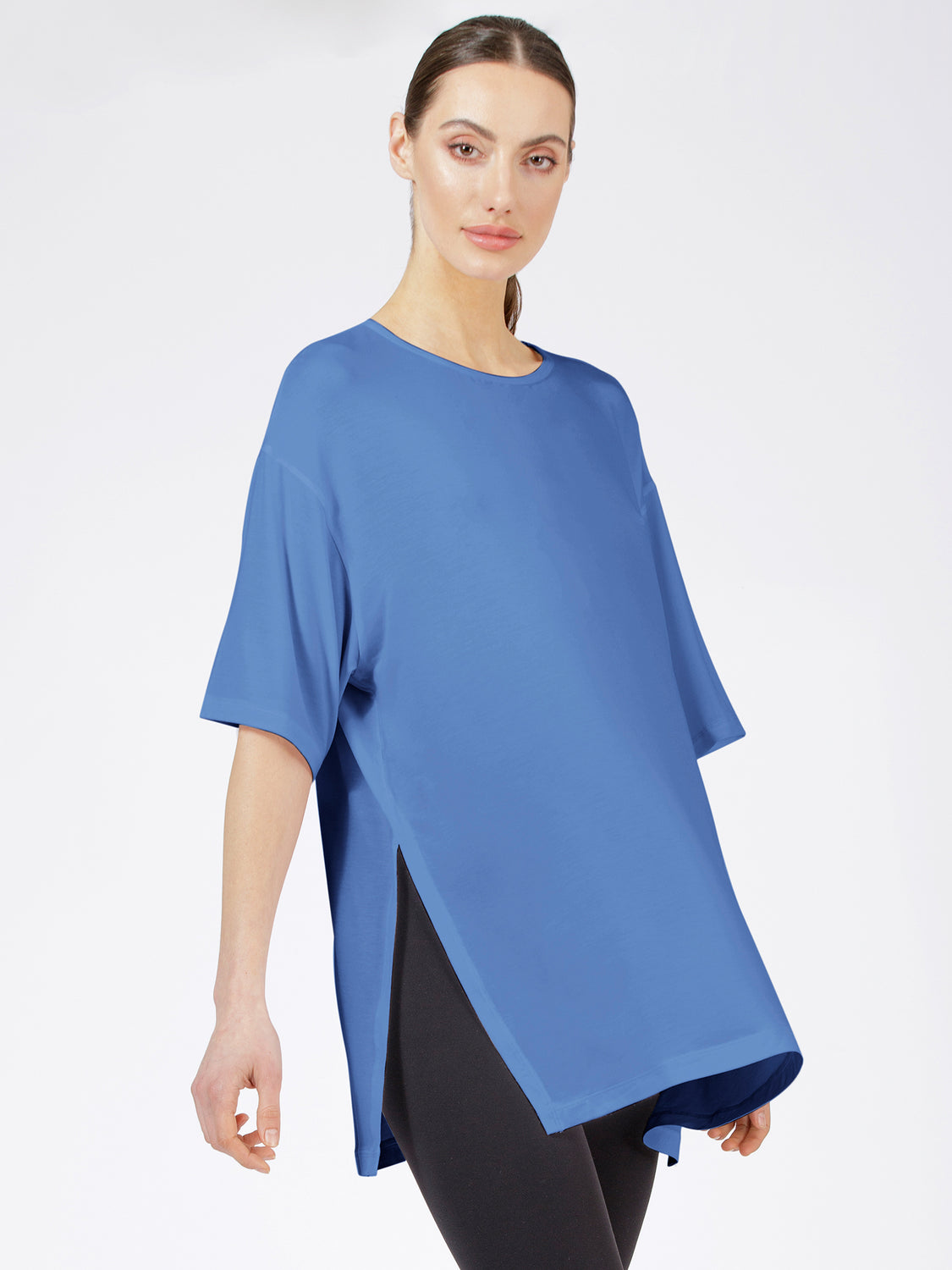 HIGH SPLIT OVERSIZE TEE, GLORY