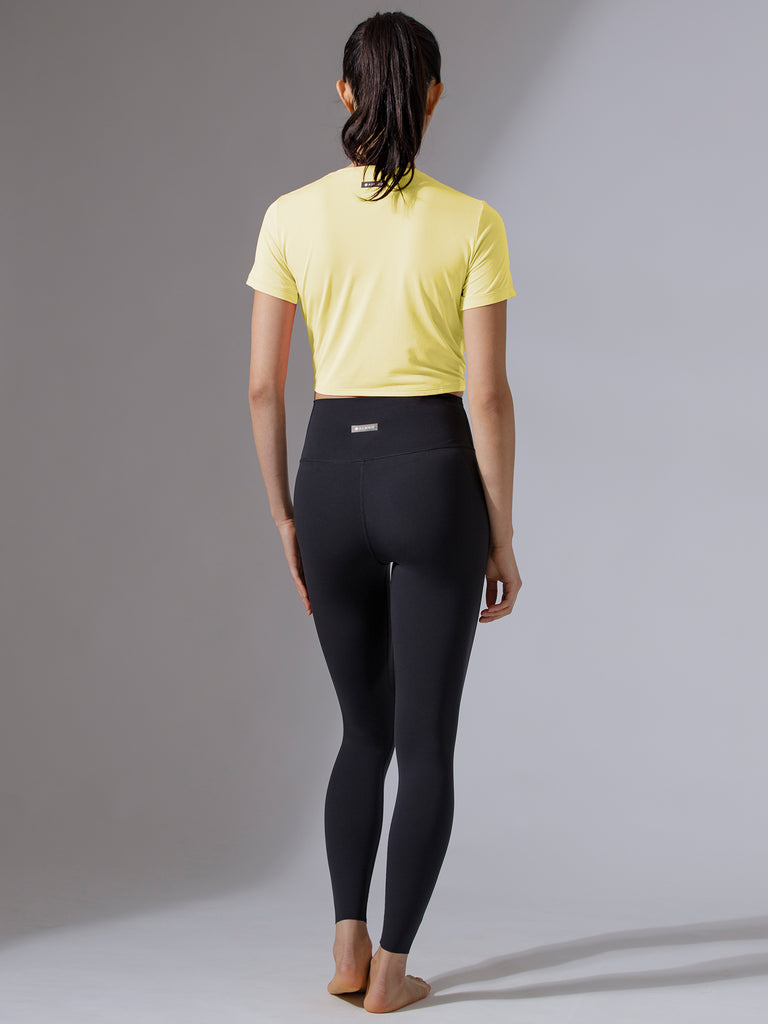 OFF TO THE SIDE SHORT SLEEVE TEE, JASMINE