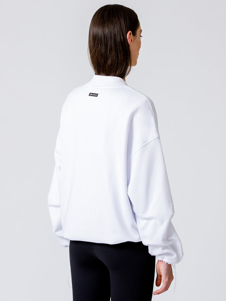 VELOCITY COTTON JACKET, WHITE