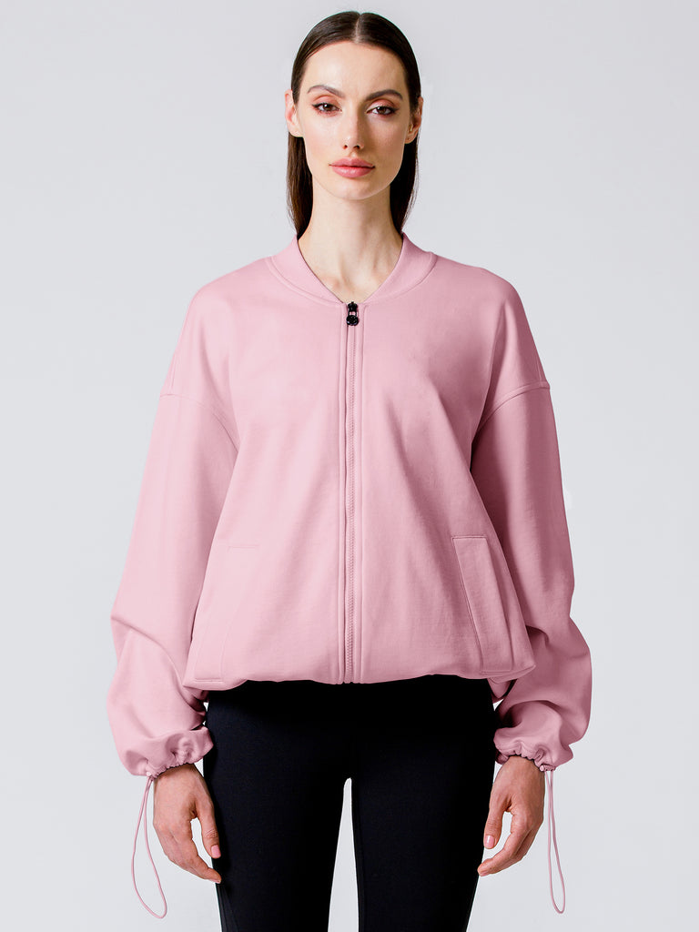 VELOCITY COTTON JACKET, PINK