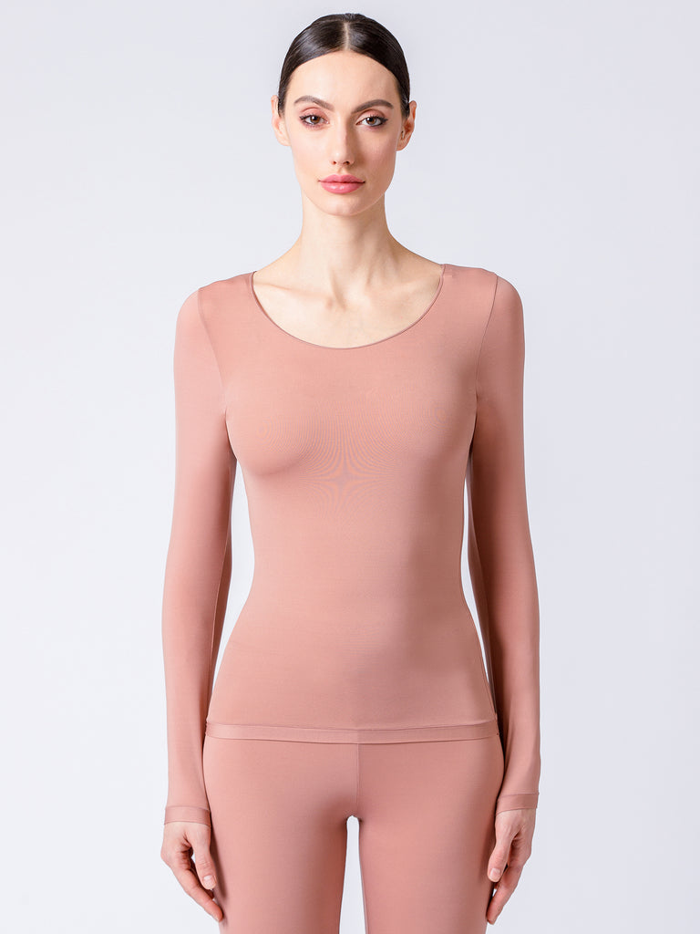 THERMAL UNDERWEAR BASE LAYER SET, SMOKE ROSE