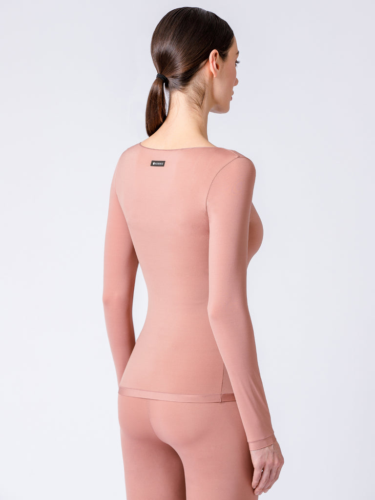 THERMAL UNDERWEAR BASE LAYER SET, SMOKE ROSE