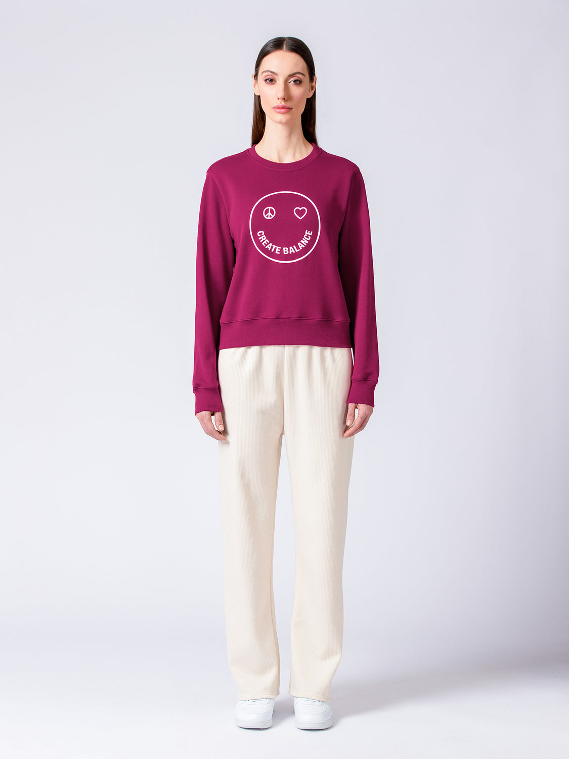 HAPPY GLOW SWEATSHIRT, WILDBERRY