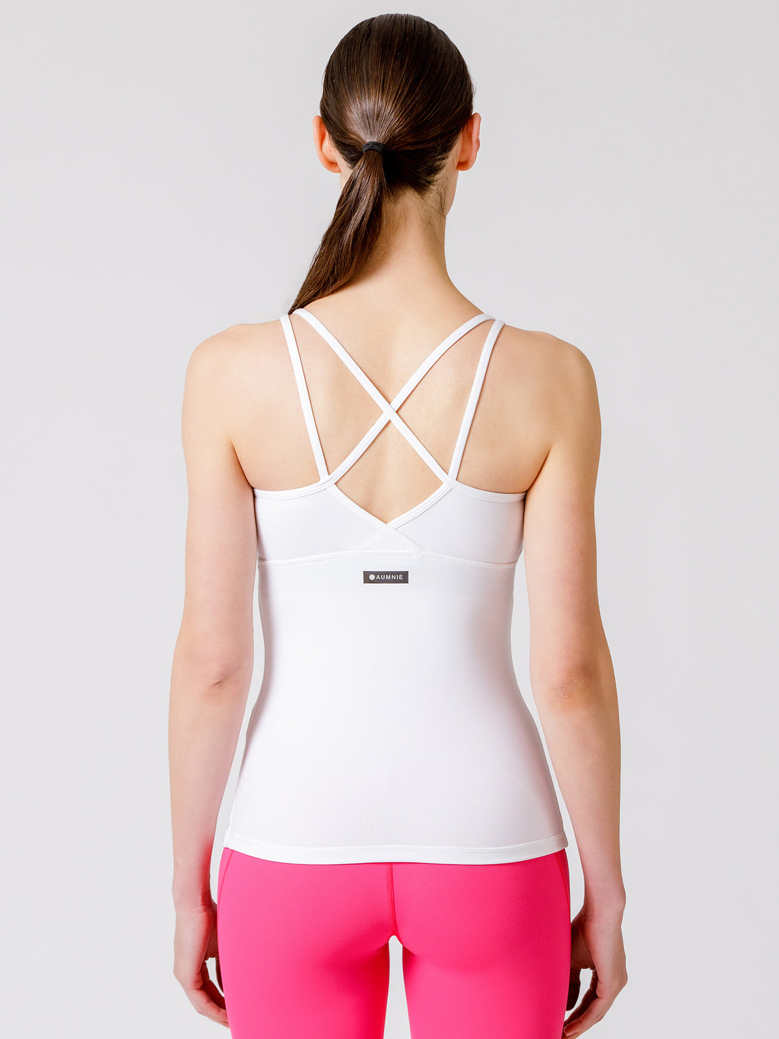 VANTAGE TANK,WHITE/WHITE MESH