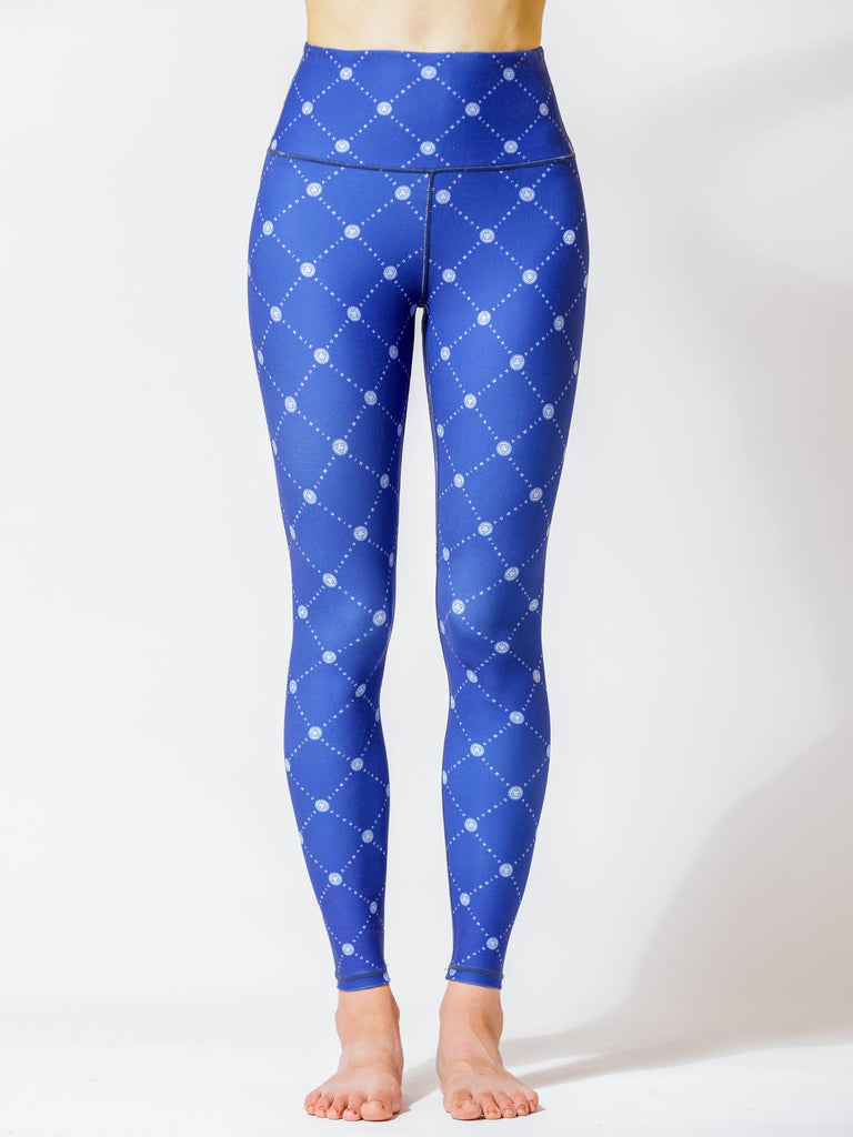 SEAMLESS IMAGE PANTS, BLUE GALLERIA