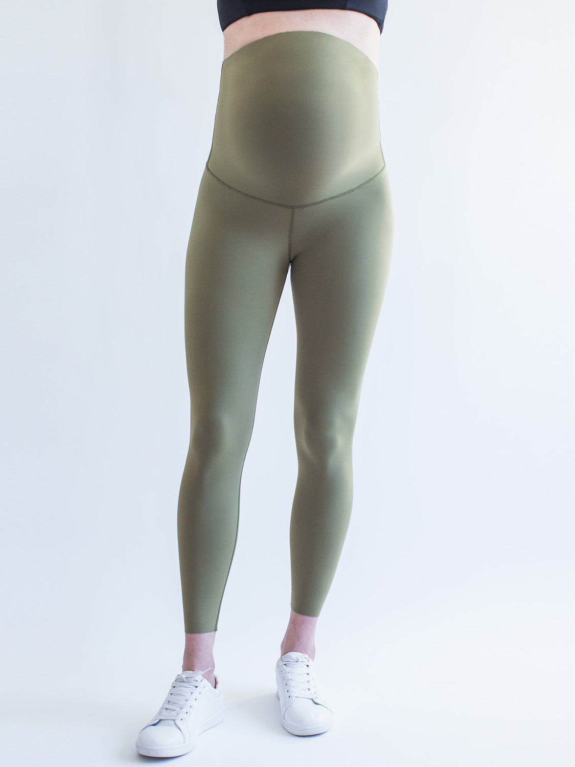 OVER THE BUMP MATERNITY SHAPE PANTS, SAGE