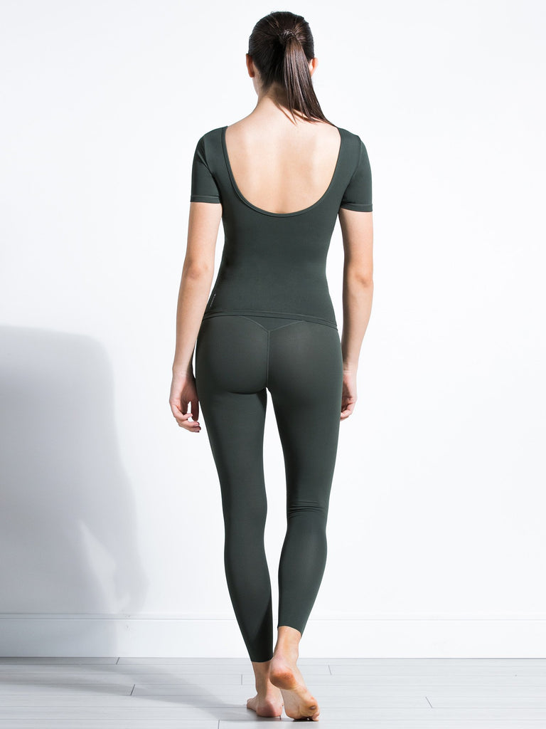NUDE SHAPE TEE, DEEP FOREST