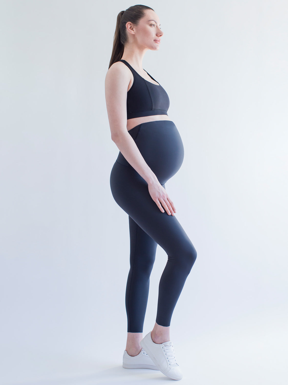 OVER THE BUMP MATERNITY SHAPE PANTS, MIDNIGHT