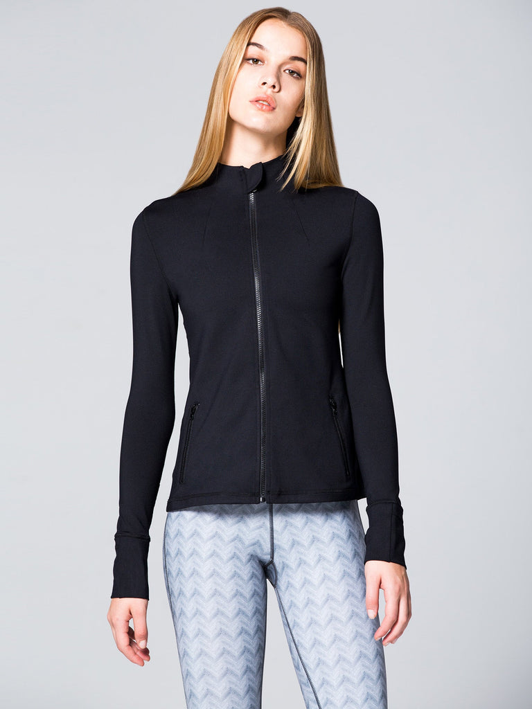 AIR JACKET, BLACK/BLACK MESH