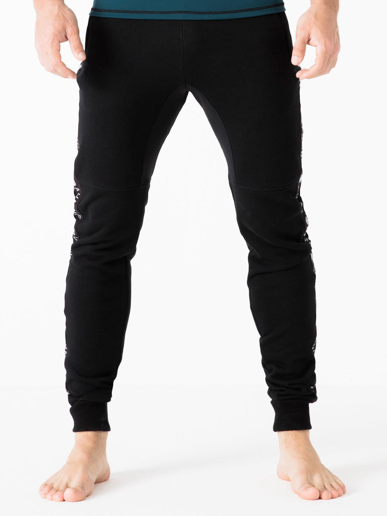 MEN'S LOGO PANTS,BLACK