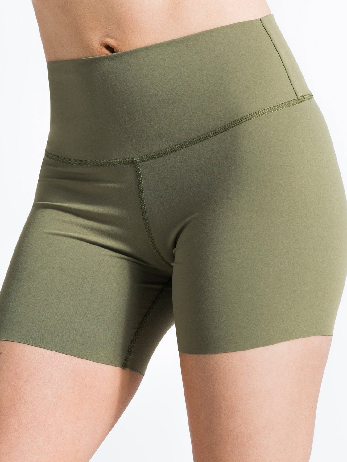 NUDE SHAPE 6" SHORTS, SAGE