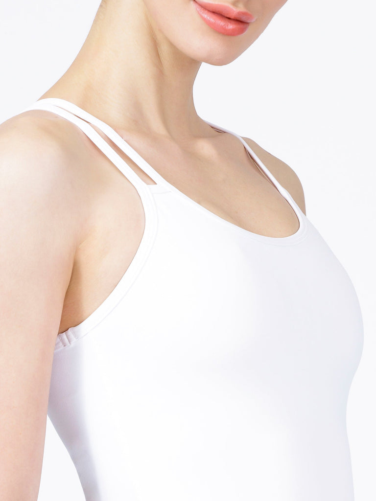 ASANA TANK, WHITE