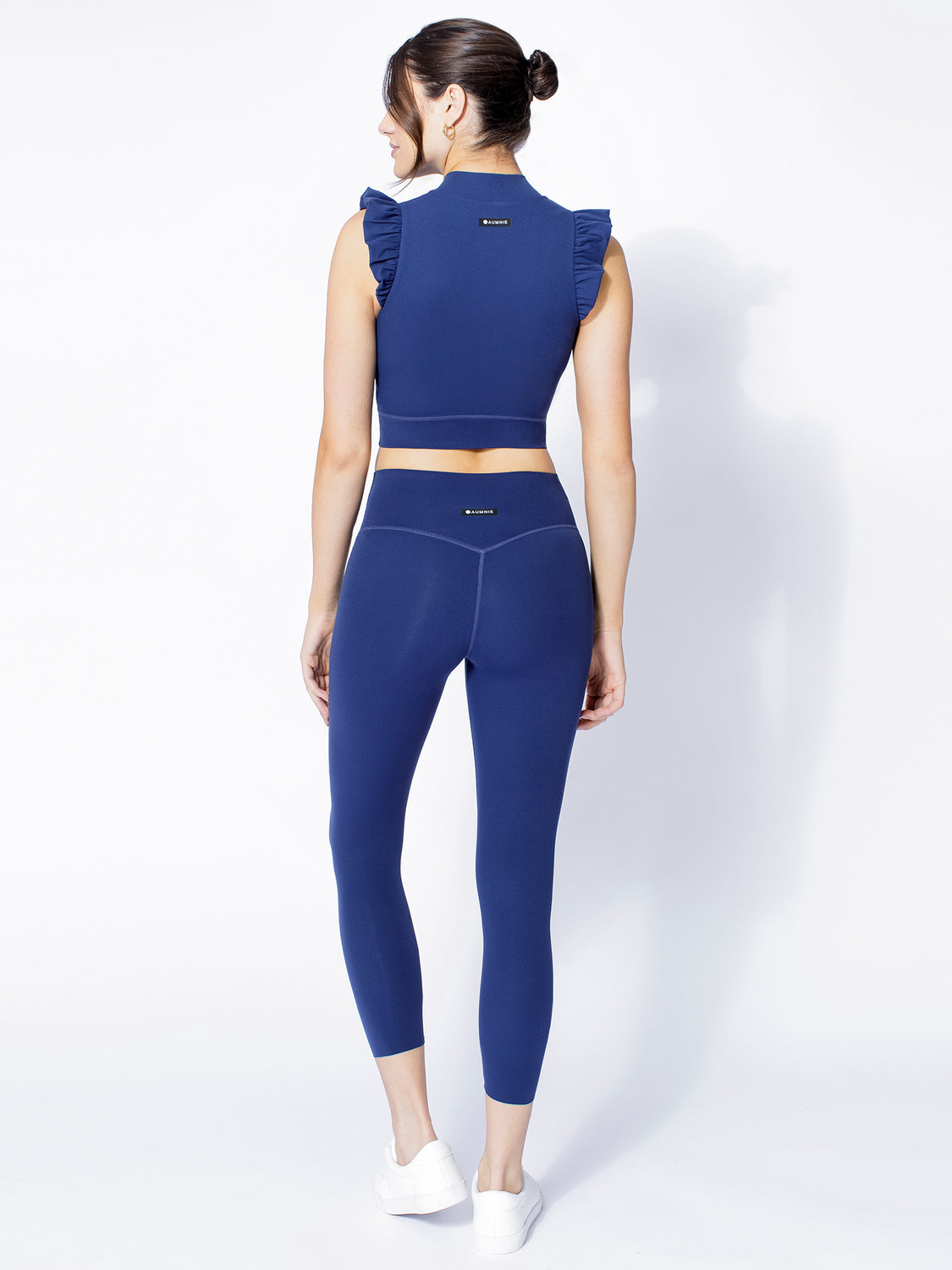 RUFFLED PURE TANK, NIGHT OCEAN