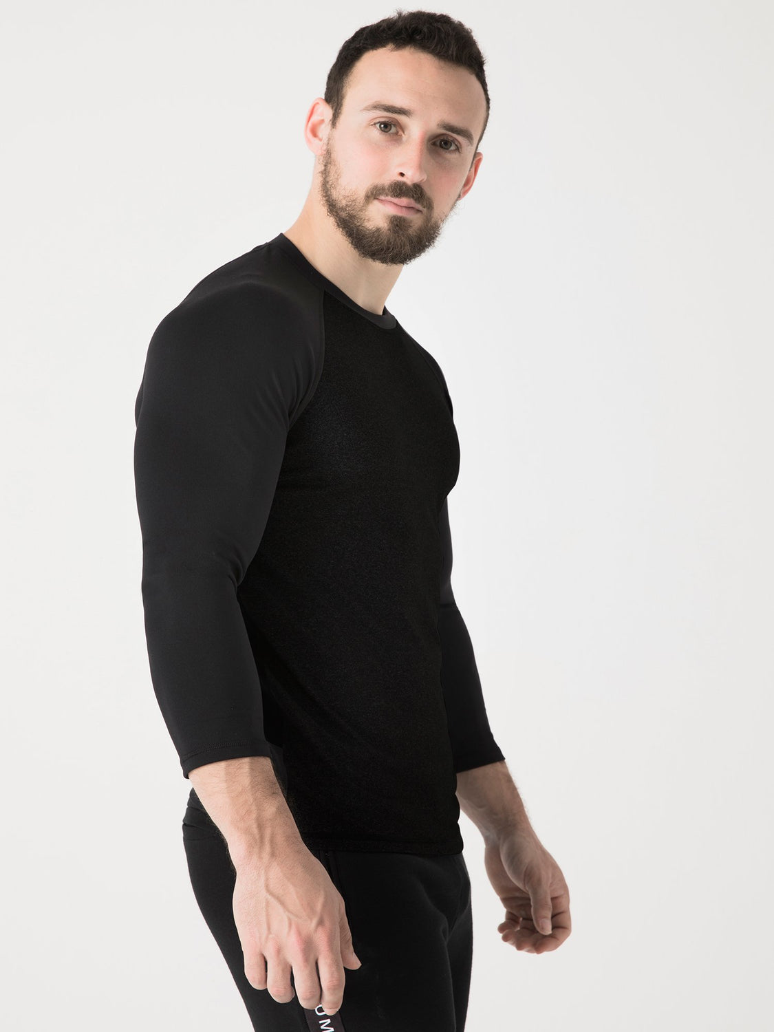 RAGLAN TEE, BLACK