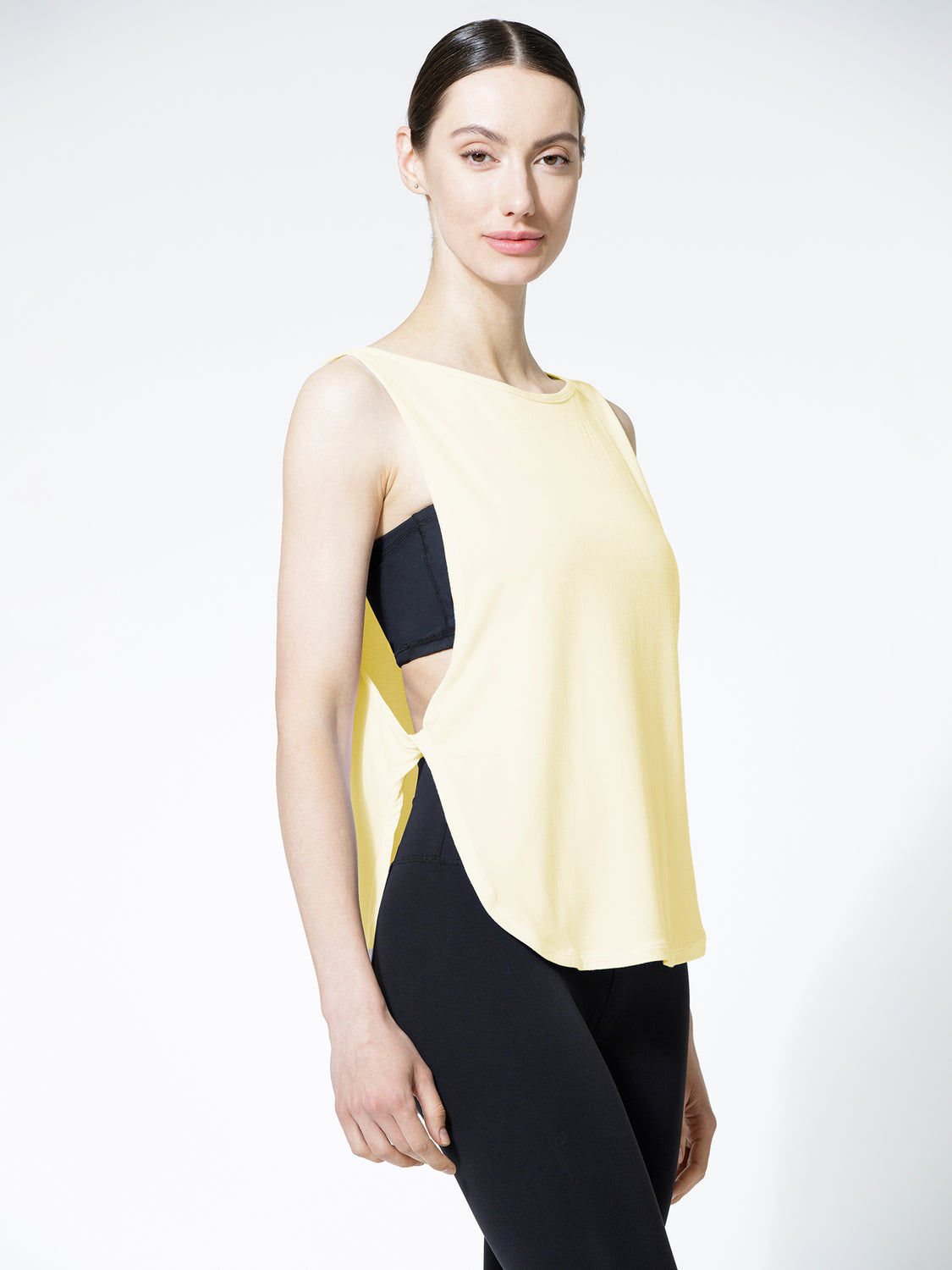 SIDE TWIST SURF TANK, LONG, JASMINE