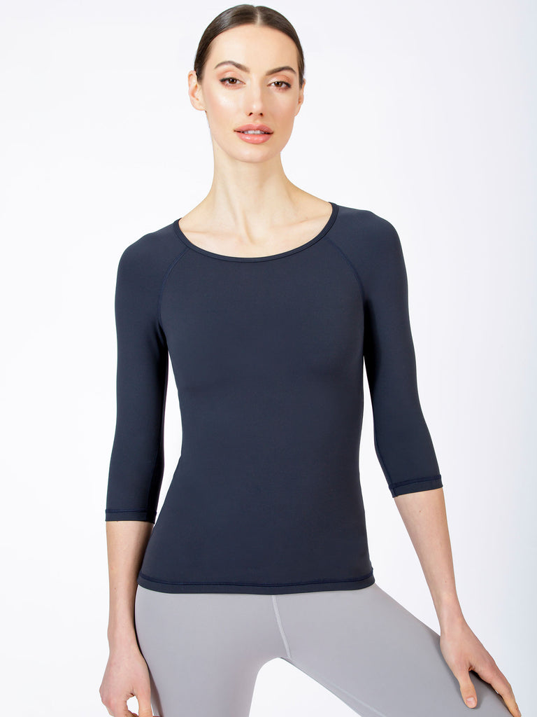 NUDE RAGLAN, MIDNIGHT GREY