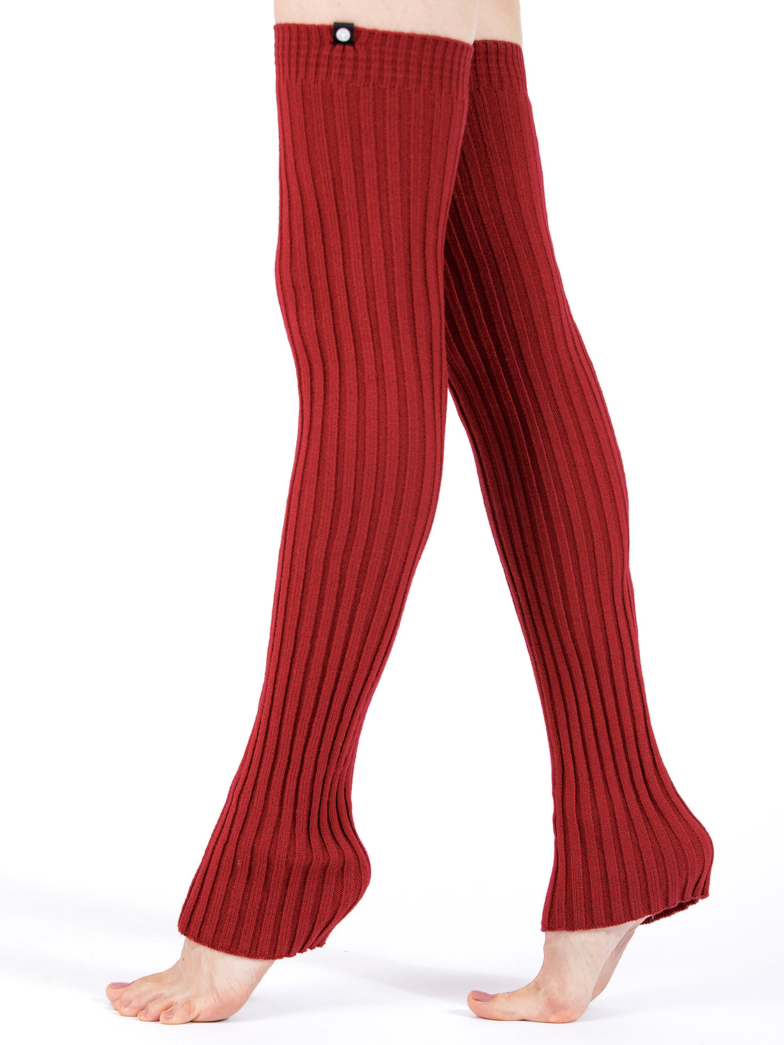 KNEE HIGH LEG WARMERS, CHILLI