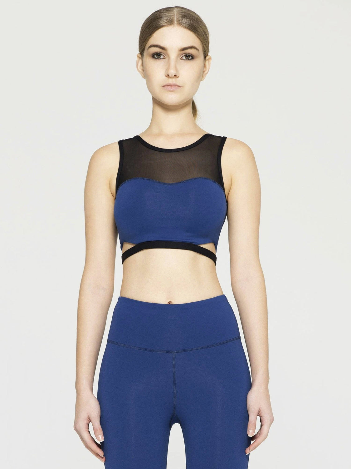 ILLUSION BRA 2.0, ATLANTIC/BLACK MESH