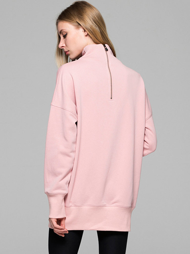 LONG SWEATSHIRT, PINK