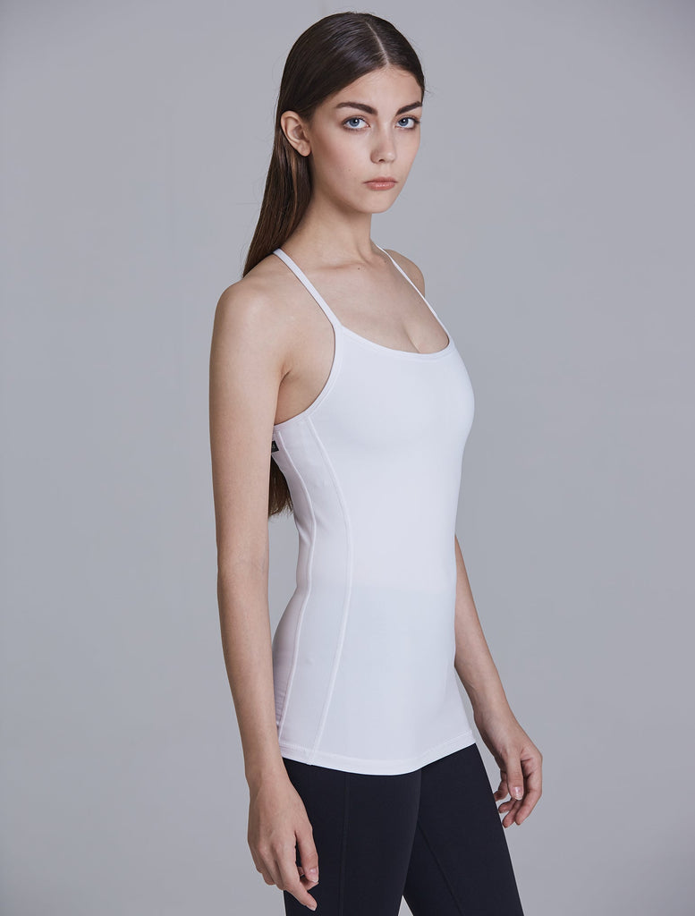 STRING TANK, WHITE
