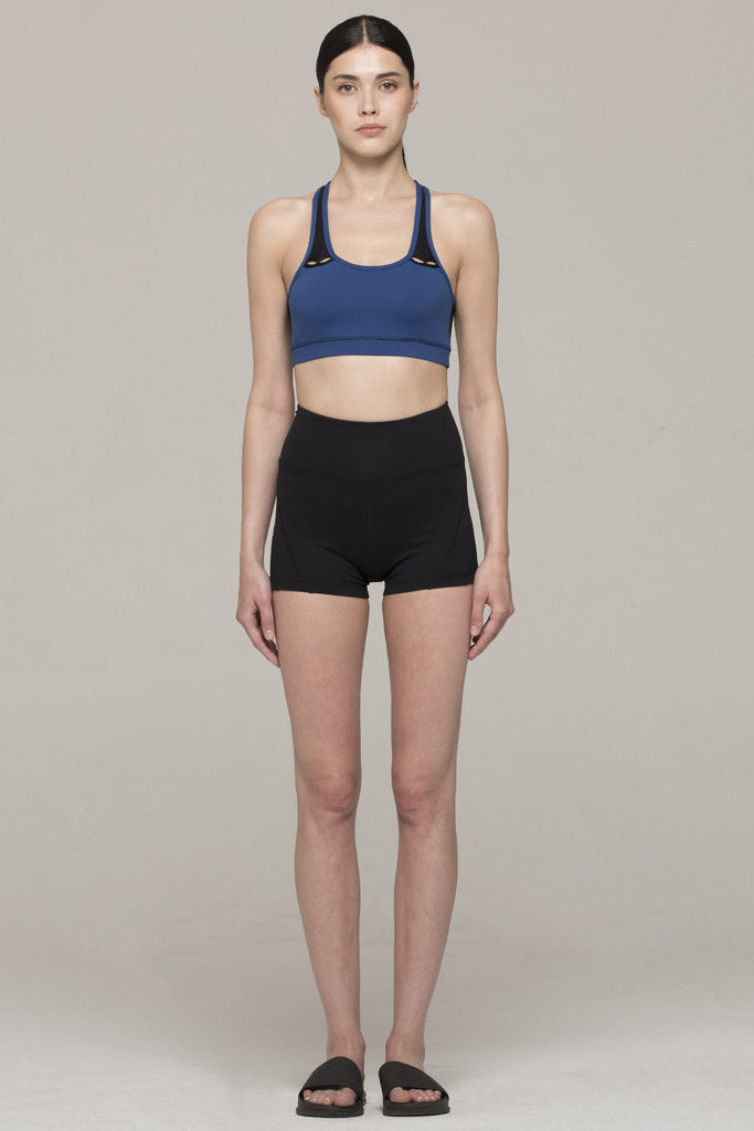 INERTIA SHORTS, BLACK/ATLANTIC