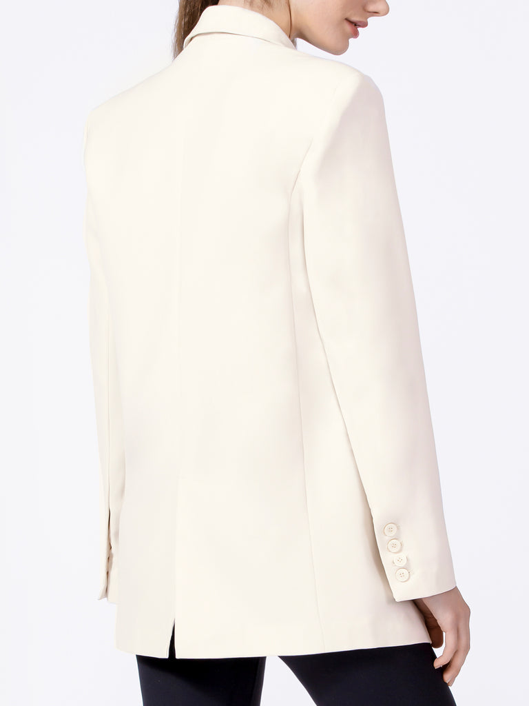 BOYFRIEND BLAZER, CREAM