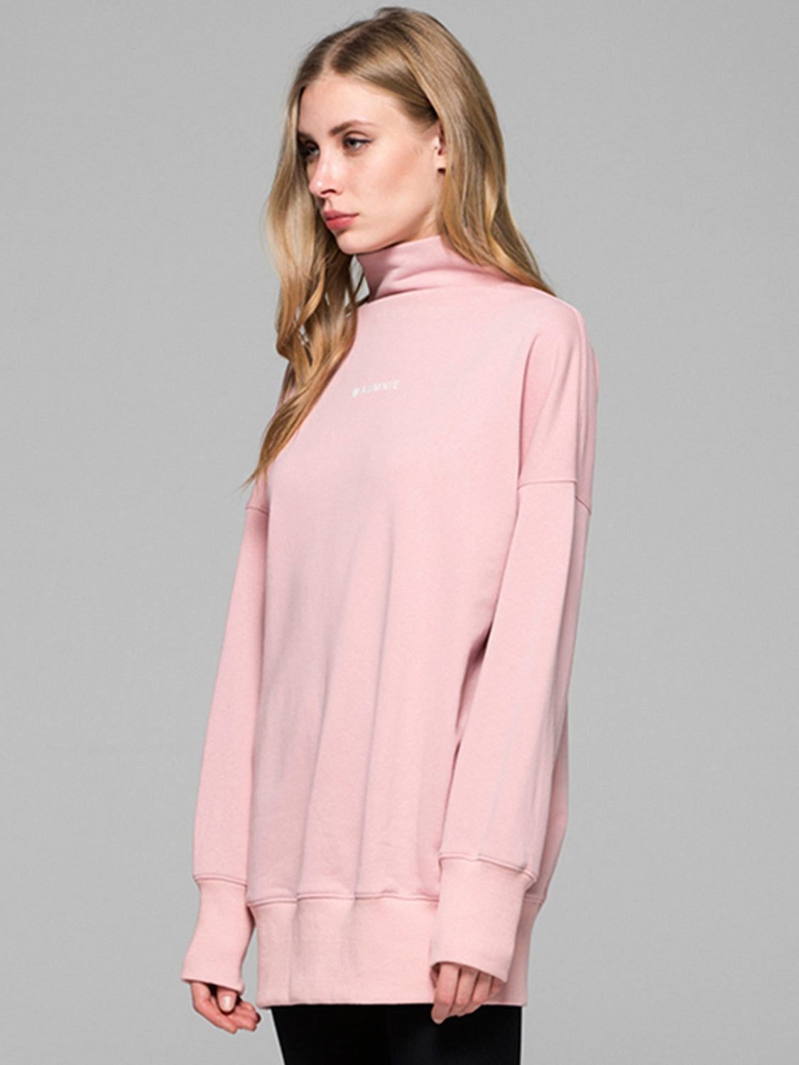 LONG SWEATSHIRT, PINK