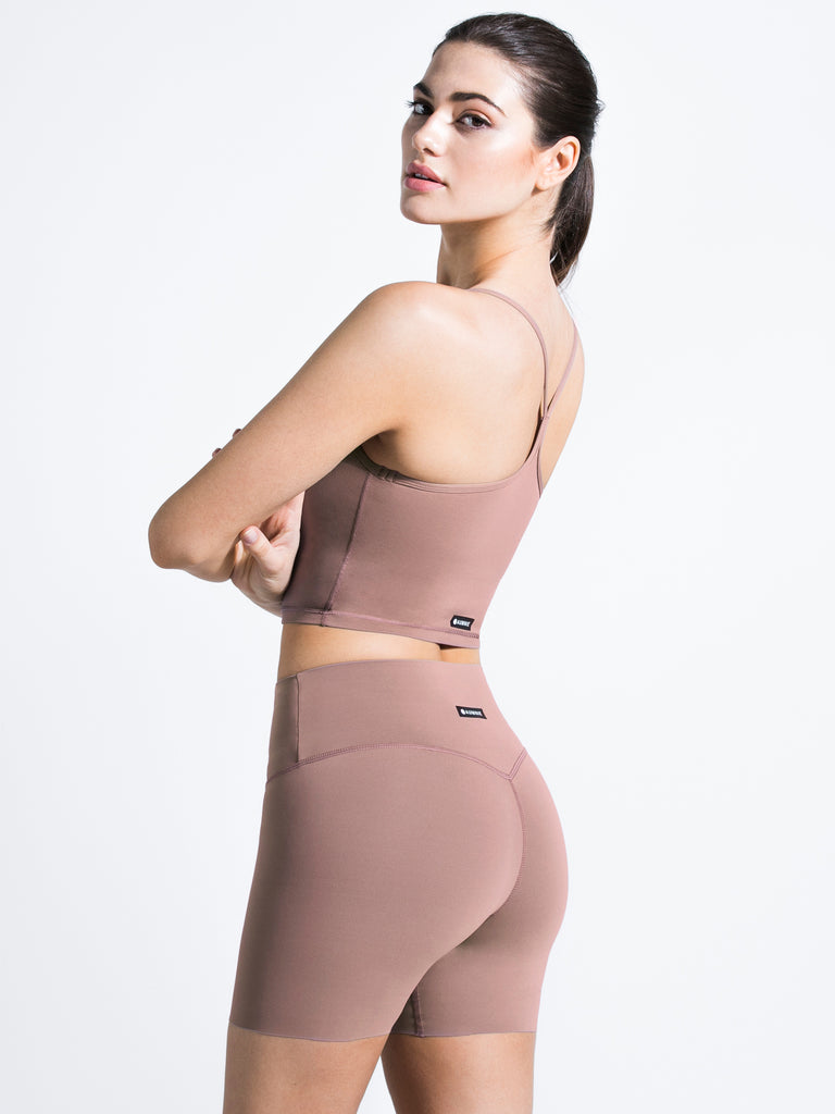 Y NUDE TANK, ASH MAUVE