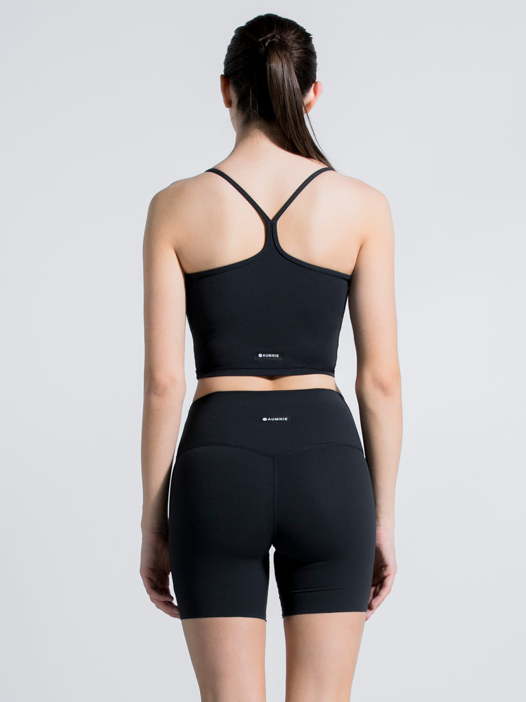 NUDE SHAPE 6" SHORTS, BLACK