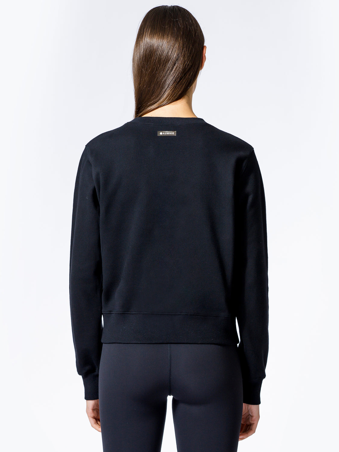 HAPPY GLOW SWEATSHIRT, BLACK