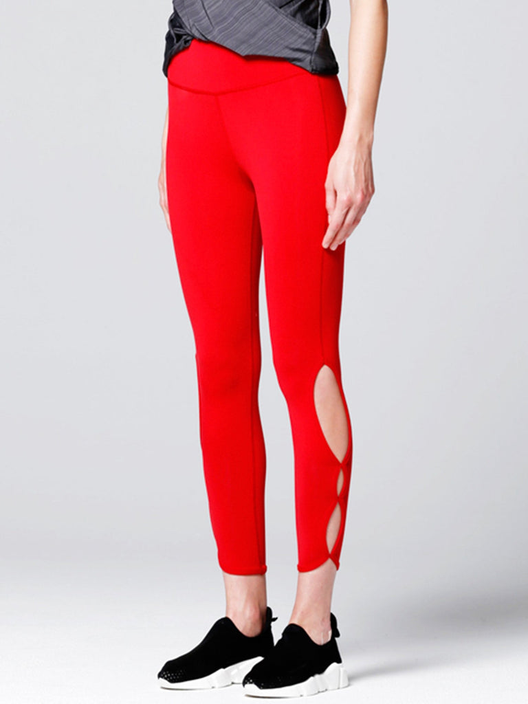 CHAKRA ANKLE CROPS 2.0, HEART
