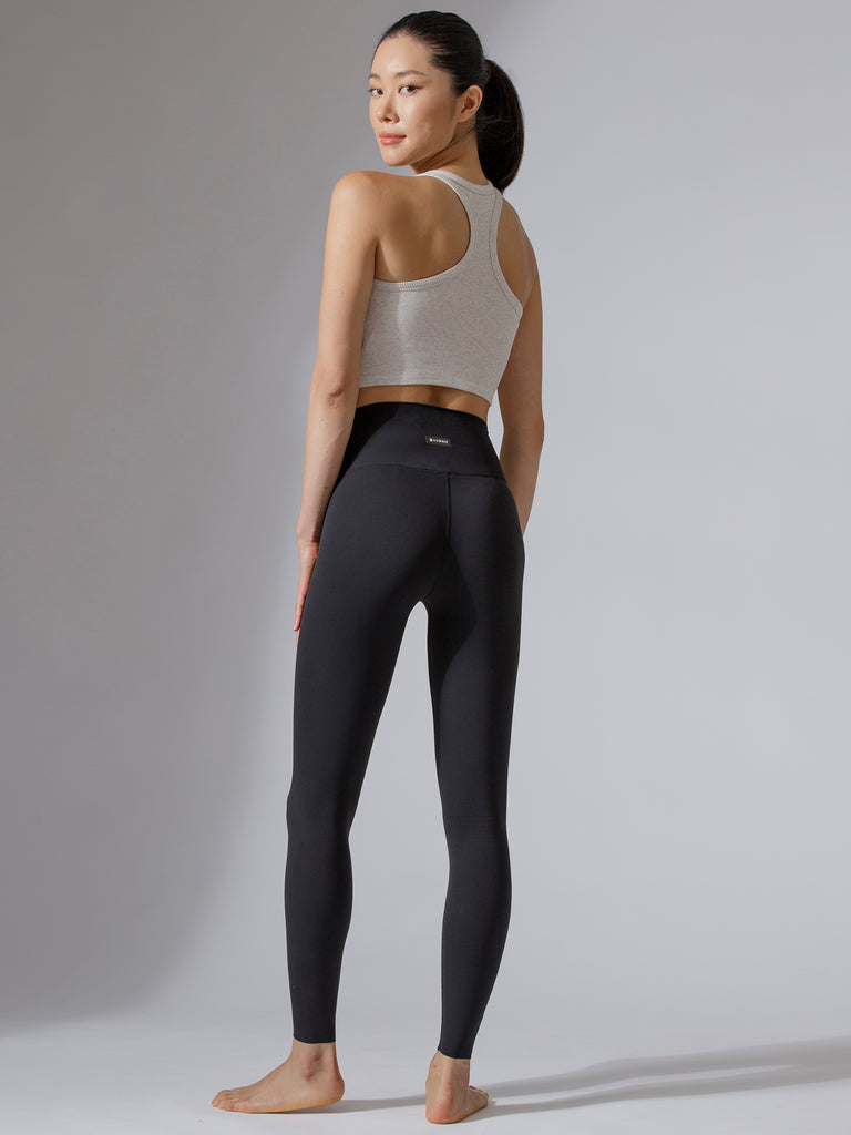 EVERYDAY RIBBED CROPPED SINGLET, GREY