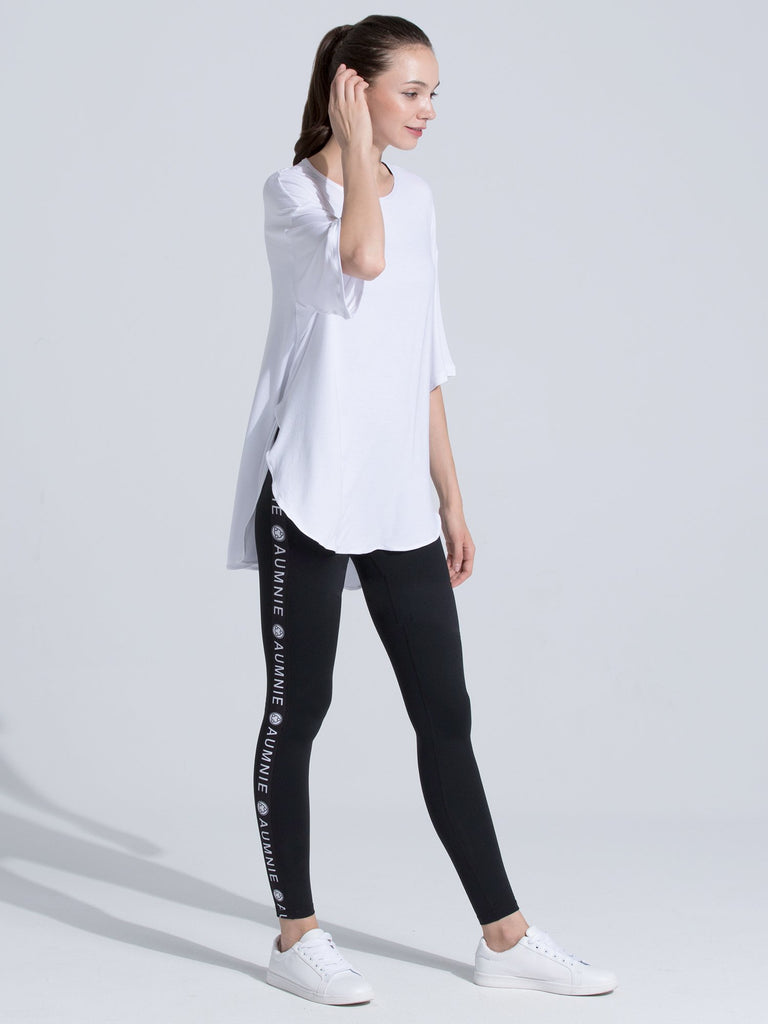 HI LO OVERSIZE TEE, WHITE