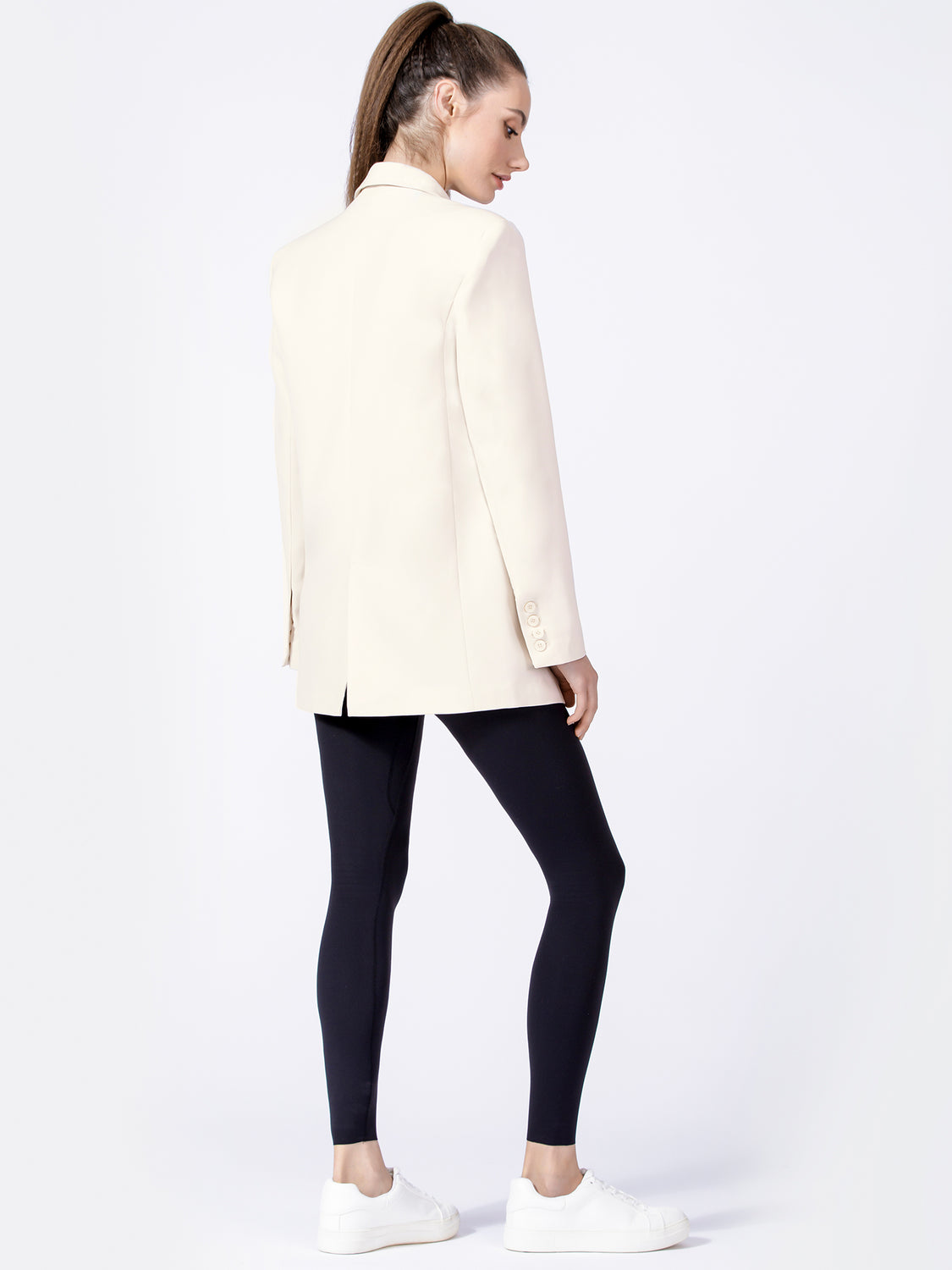 BOYFRIEND BLAZER, CREAM