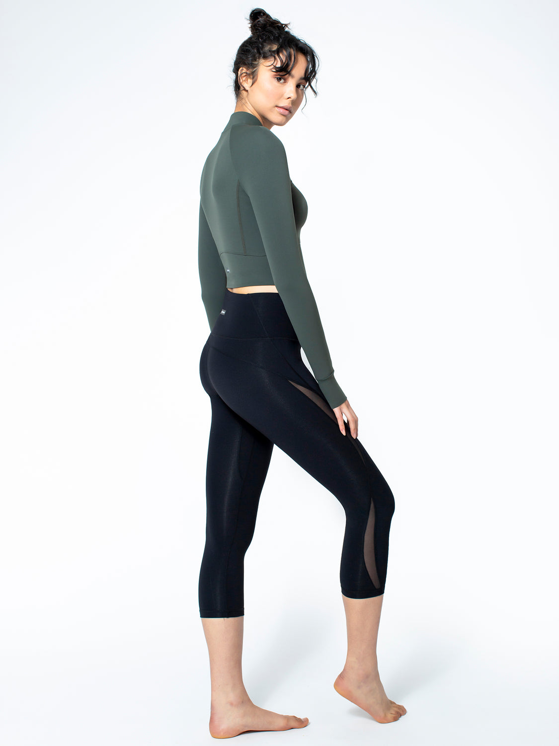 CROPPED BAREWEAR JACKET, DEEP FOREST