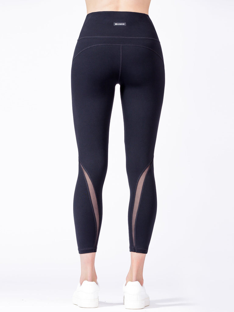 ECLIPSE ANKLE CROPS, BLACK