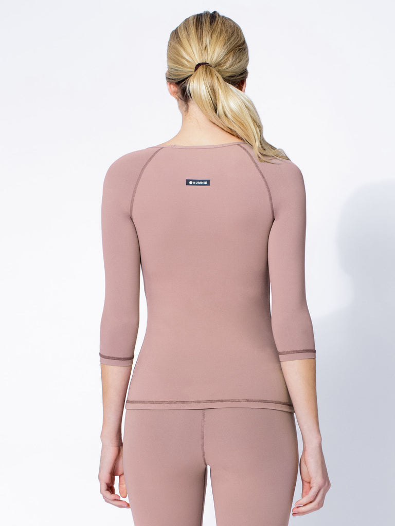 NUDE RAGLAN, ASH MAUVE