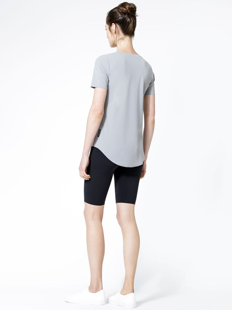 RELAXED NUDE TEE, LUNAR GREY