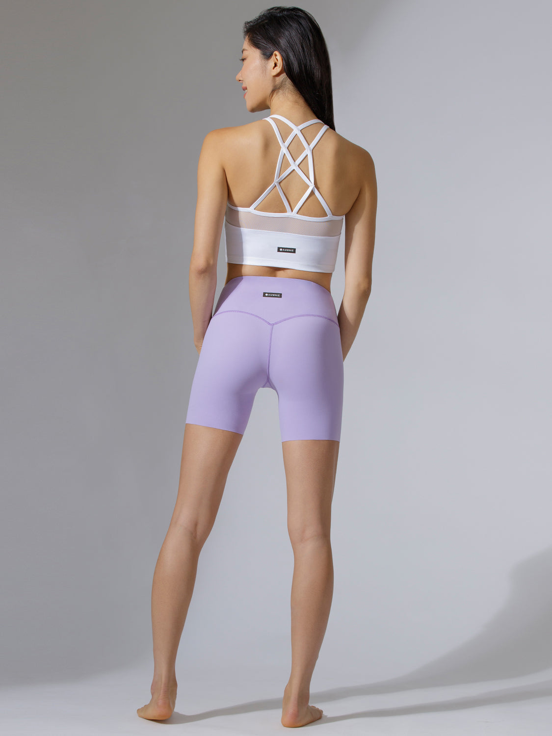 NUDE SHAPE 6" SHORTS, AMETHYST